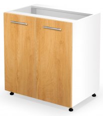 Kuhinjski element donji Vento D-80/82 - bijela/medeni hrast