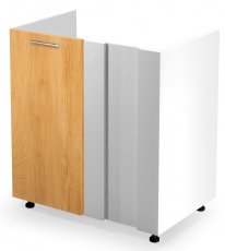 Kuhinjski element donji Vento DK-100/82 - bijela/medeni hrast