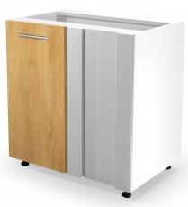 Kuhinjski element donji Vento DN-100/82 - bijela/medeni hrast