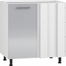 Kuhinjski element Vento DN-100/82 - bijela/svijetlo siva