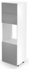 Visoki kuhinjski element Vento DP-60/214 - bijela/svijetlosiva