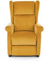 Halmar - Fotelja Agustin - boja senfa
