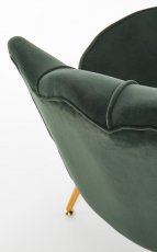 Halmar - Fotelja Amorinito - tamnozelena