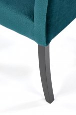 Halmar - Blagovaonska stolica Clarion - crna/Monolith 37
