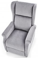 Halmar - Fotelja s relaks funkcijom Agustin - siva