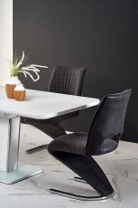 Halmar - Blagovaonski stol na razvlačenje Bonari 160-200x90 cm - bijela