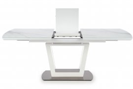 Halmar - Blagovaonski stol na razvlačenje Blanco - bijeli mramor / bijela
