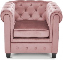 Halmar - Fotelja Eriksen - roza