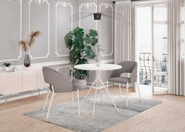 Halmar - Blagovaonski stol Fondi - bijela