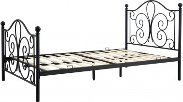 Halmar - Krevet Panama - 90x200 cm - crna