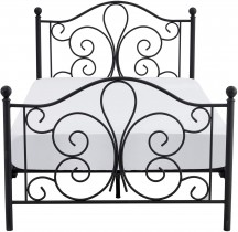 Halmar - Krevet Panama - 90x200 cm - crna