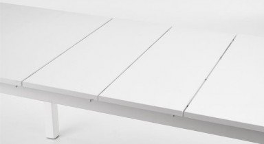 Halmar - Blagovaonski stol na razvlačenje Florian - bijel