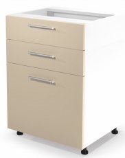 Kuhinjski element donji Vento DS3-60/82 - bijela/bež