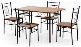 Halmar - Set blagovaonski stol + 4 stolice Faust 2 