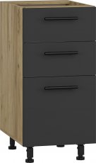 Kuhinjski element donji DS3-40/82 - hrast/antracit 