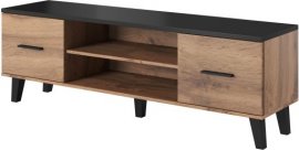 TV element Lotta 160 - wotan hrast/crna