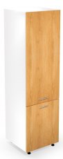 Visoki element Vento DP-60/214 - bijela/medeni hrast