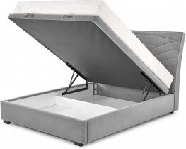Halmar - Krevet Continental 1 - 160x200 cm - siva/Monolith 85
