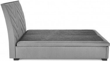 Halmar - Krevet Continental 1 - 160x200 cm - siva/Monolith 85