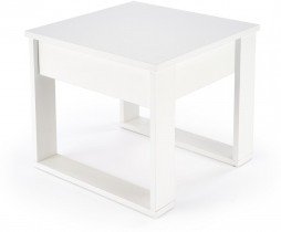 Halmar - Stolić za dnevni boravak Nea kvadratni - bijela