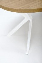Halmar - Blagovaonski stol na razvlačenje Peroni 100/250 cm - zlatni hrast/bijela