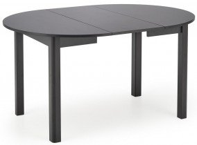 Halmar - Blagovaonski stol na razvlačenje Ringo 102/142 cm - crna