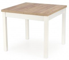 Halmar - Blagovaonski stol na razvlačenje Tiago kvadrat 90/125 cm - hrast craft/bijela 