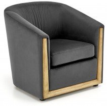 Halmar - Fotelja Enrico - siva