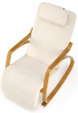 Halmar - Fotelja Prime s funkcijom ljuljanja - bež