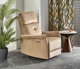 Električna relax fotelja Semir - beige
