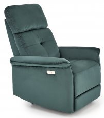Halmar - Fotelja Semir s relaks funkcijom - zelena