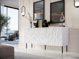 Komoda Jungle 152 cm - bijela mat