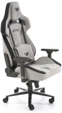 Gaming stolica Alister - siva/crna