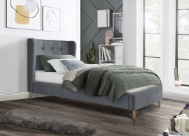 Krevet Estella 90x200 cm - siva