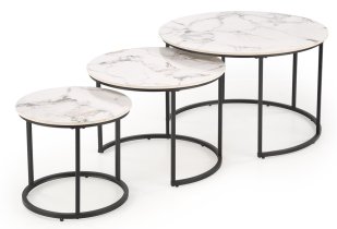 Halmar - Set od tri stolića Gilda