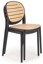 Halmar - Blagovaonska stolica K529 - crna/nature