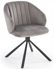 Blagovaonska stolica K533 s funkcijom okretanja - siva
