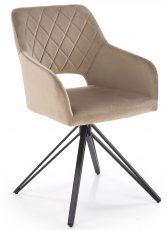 Blagovaonska stolica K535 s funkcijom okretanja - bež