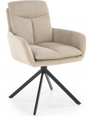 Blagovaonska stolica K536 s funkcijom okretanja - bež