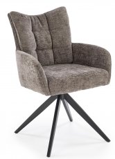 Blagovaonska stolica K540 s funkcijom okretanja - siva