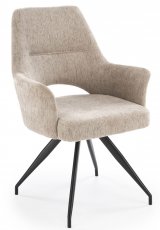 Blagovaonska stolica K542 s funkcijom okretanja - bež