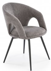 Blagovaonska stolica K550 s funkcijom okretanja - siva