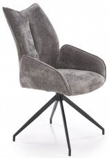 Blagovaonska stolica K553 s funkcijom okretanja - siva