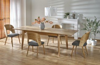 Halmar - Blagovaonski stol na razvlačenje Edmondo 160-240 cm - nature