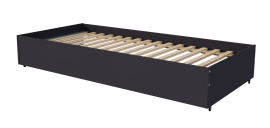 Krevet Verso F - 90x200 cm - antracit