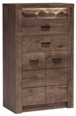 Komoda Indianapolis I6 - tamna pepeljasta