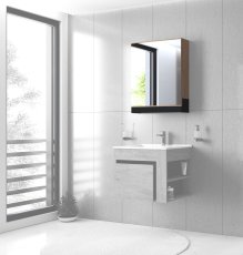 Kupaonski ormarić s ogledalom Duesa 60