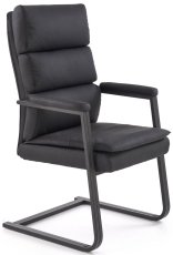 Direktorska stolica Adriano - črn