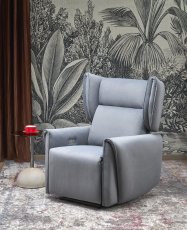 Električna počivaljka s relaks mehanizmom Gelato - siv