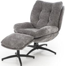 Relax fotelja Pesto - siv